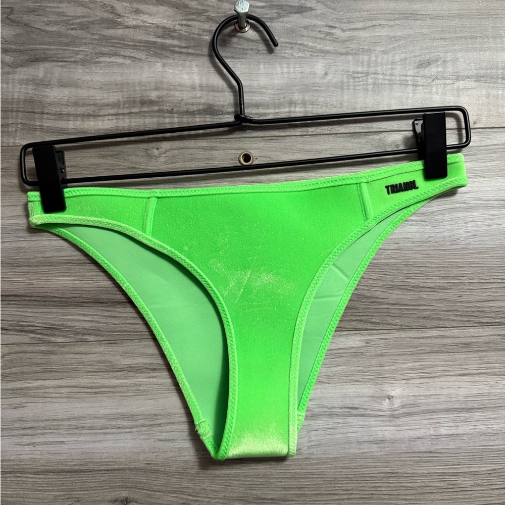 Triangl Swimwear Lime Green Bikini Bottom